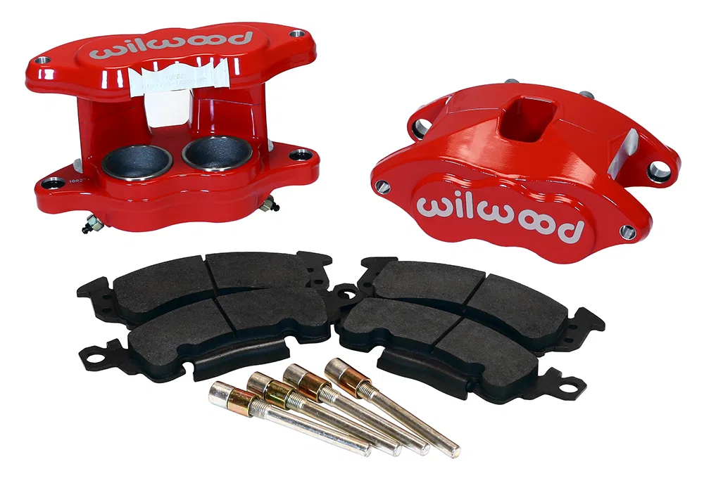 140-11291-R – WILWOOD Brake Caliper, Floating Mount Dual Piston Caliper/ One 2 Inch And One 1 Inch With BP-10 Metalli...